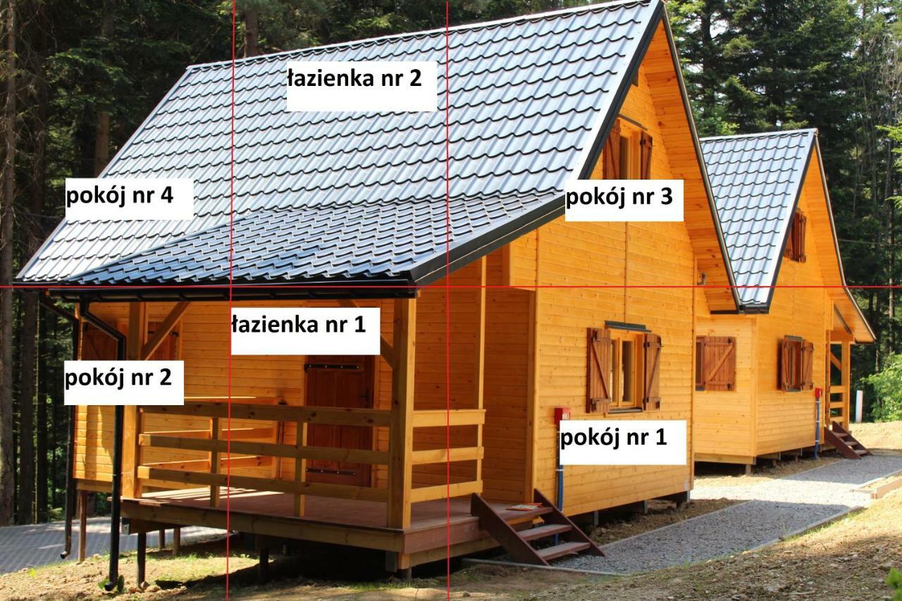 Lesna Willa Pttk W Komanczy Komancza Exterior photo